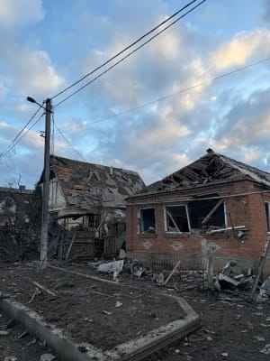 россия в очередной раз обстреляла мирное население Донецкой области