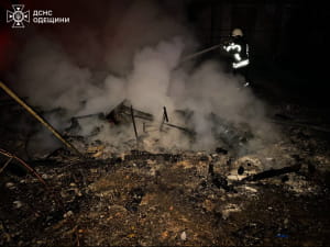 Обстрел, разрушения, пожар