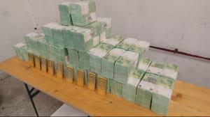 Конфискованные венграми украинские денежные средства и драгоценности