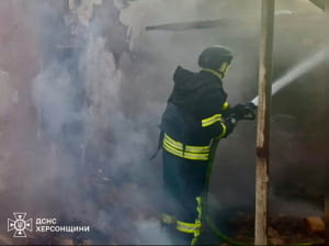 Наслідки російських обстрлів Херсонщини