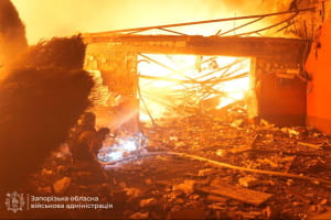 росія обстріляла Запоріжжя