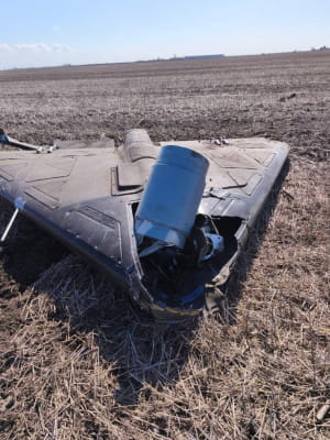 Російський дрон у Молдові