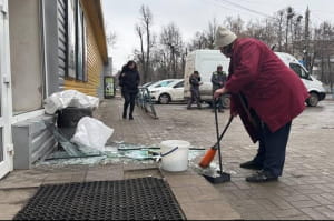 рф обстріляла військкомат в Сумах