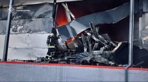 Масштабний пожежа в Київській області