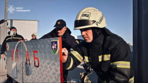 Масштабний пожежа в Київській області