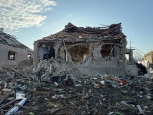 Наслідки російського обстрілу Донеччини