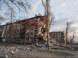 Наслідки російського обстрілу Донеччини