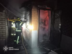 Рятувальні роботи на Донеччині після обстрілів рф