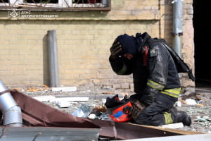 Наслідки ворожого обстрілу Дніпра