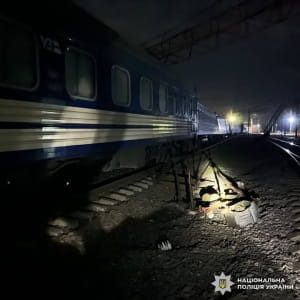 Авария на железной дороге в Харьковской области