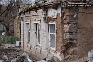 Наслідки удару росії по Запорізькому району