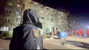 Полиция фиксирует последствия обстрела