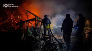 россия атаковала дронами Киевщину 