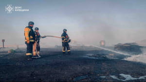 россия атаковала дронами Киевщину 