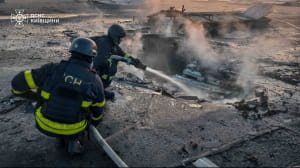 россия атаковала дронами Киевщину 