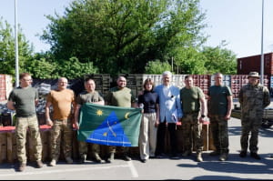 Петро Порошенко разом з військовими