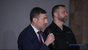 Дмитро Лубінець на презентації проєкту "Зроблено в Росії. Доставлено в полон"