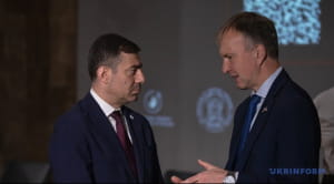 Дмитро Лубінець на презентації проєкту "Зроблено в Росії. Доставлено в полон"