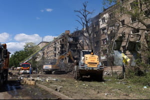 наслідки та руйнування після атаки рф на Київ 24.05.2026