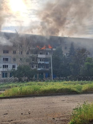 Наслідки атаки рф по Слов'янську, Донеччині