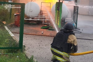 ДСНС ліквідують пожежу
