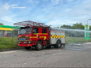 ДСНС ліквідують пожежу