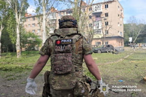 Наслідки ворожого удару по Краматорську 