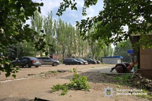 Наслідки ворожого удару по Краматорську 
