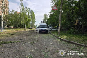 Наслідки ворожого удару по Краматорську 