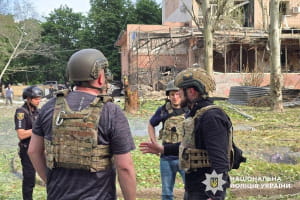 Наслідки ворожого удару по Краматорську 