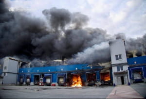 Влучання в АТБ у Дніпрі 3.06