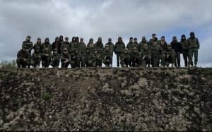 діти з Донецька та Макіївки під час військової підготовки
