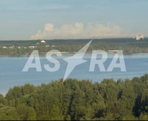 Супутникові знімки: горить арсенал ВМФ рф