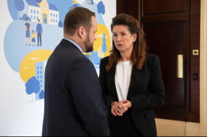 Олексій Кулеба провів зустріч з Президенткою Європейський комітет регіонів Катею Тютто