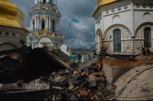 Наслідки удару по Києво-Печерській лаврі