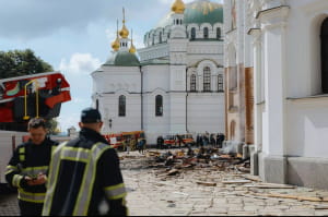 Наслідки удару по Києво-Печерській лаврі