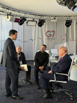 Трамп та Зеленський зустріч на G7