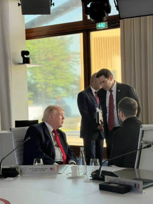 Трамп та Зеленський зустріч на G7