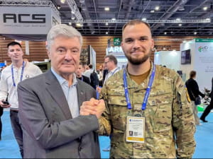 Петро Порошенко на Eurosatory 2026