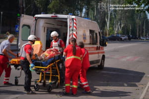 Наслідки обстрілу Запоріжжя 30.06