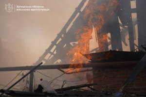 Наслідки атаки на Запоріжжя 30.06