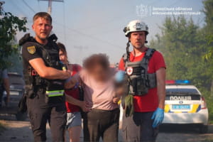 Наслідки обстрілу Запоріжжя 30.06