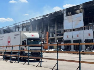  Наслідки атаки рф по складу Українського Червоного Хреста 2.07