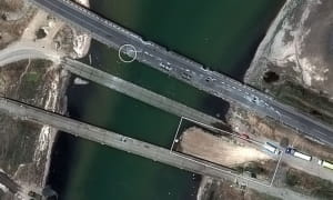 Мосты в Крыму после ударов ВСУ