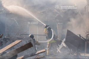 Наслідки удару КАБами по Запоріжжю