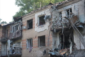 Наслідки удару по Запоріжжю