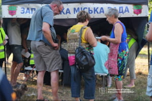 Наслідки удару по Запоріжжю