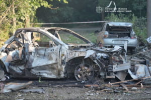 Наслідки удару по Запоріжжю