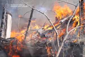 Наслідки удару по Запоріжжю