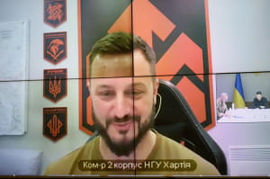 доповідь командира 2-го корпусу НГУ «Хартія» Ігоря Оболєнського